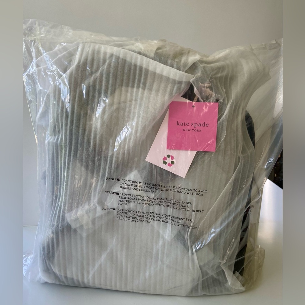 Kate Spade Nylon Backpack, Backpack with Adjustable Straps, Black - Picture 7 of 12